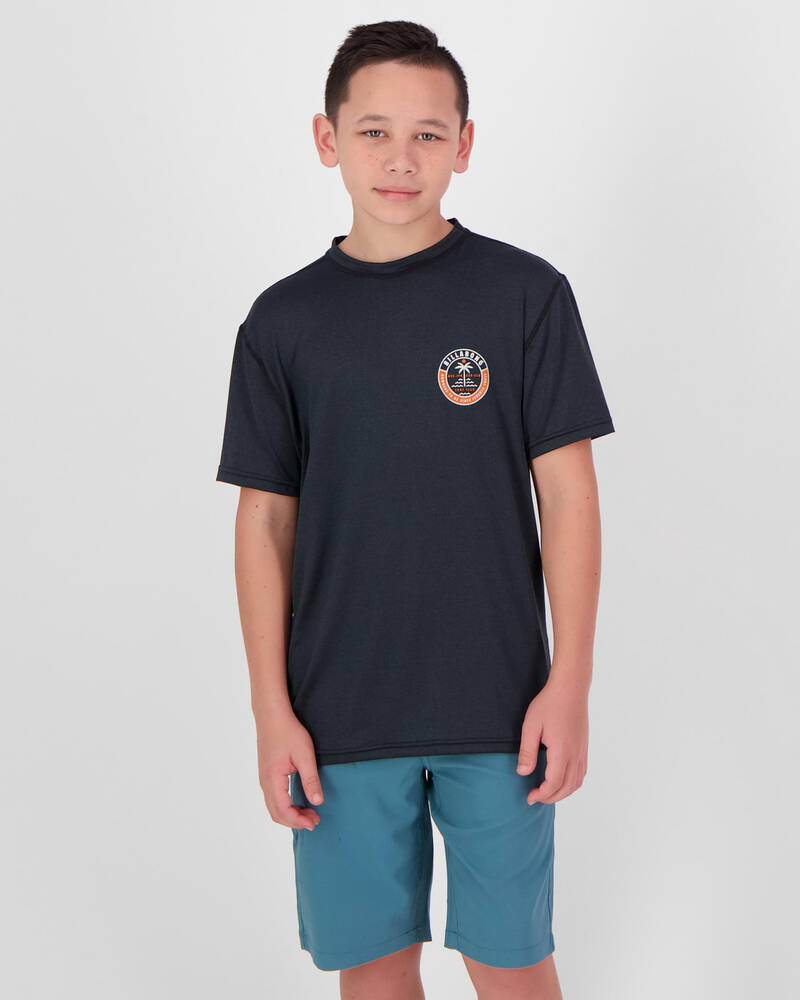 Billabong Sea Shore SS Rash Vest for Mens