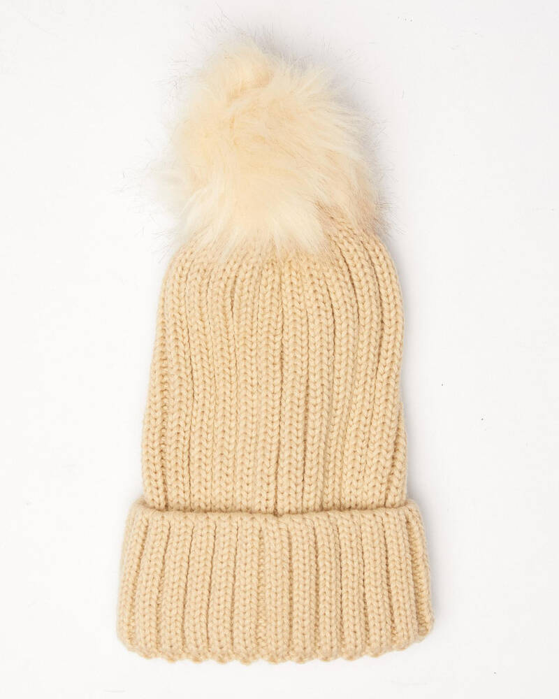 Mooloola Kylie Pom Pom Beanie for Womens
