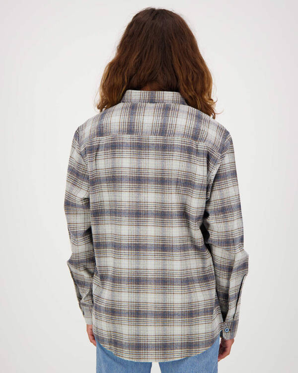 Brixton Bowery Long Sleeve Flannel Shirt for Mens