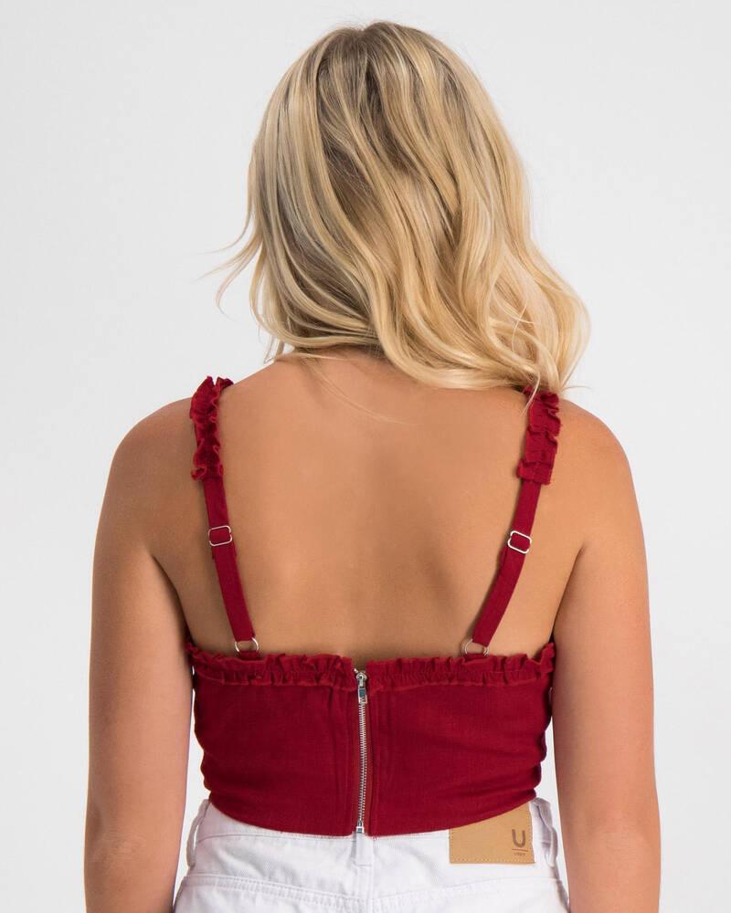 Ava And Ever Ruthy Crop Top for Womens