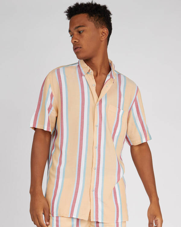 Barney Cools Holiday Short Sleeve Shirt for Mens