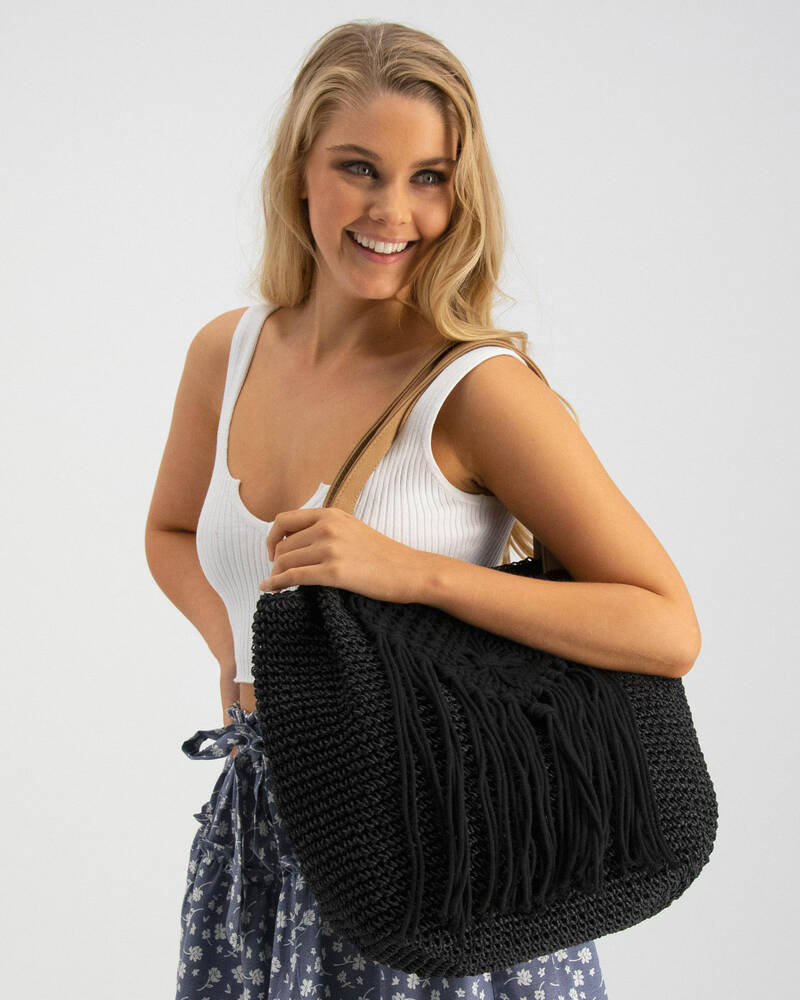 Mooloola Honolulu Macrame Bag for Womens