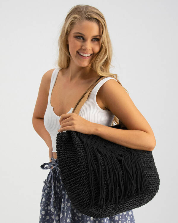 Mooloola Honolulu Macrame Bag for Womens