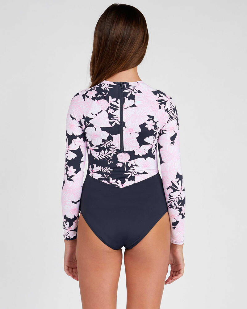 Roxy Girls Wild Flowers Long Sleeve Surfsuit for Womens