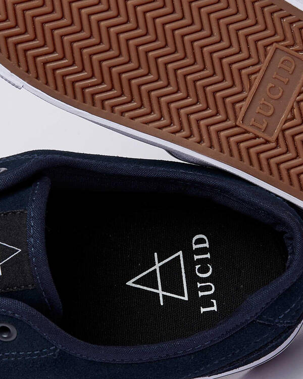 Lucid Geomet Suede Shoes for Mens