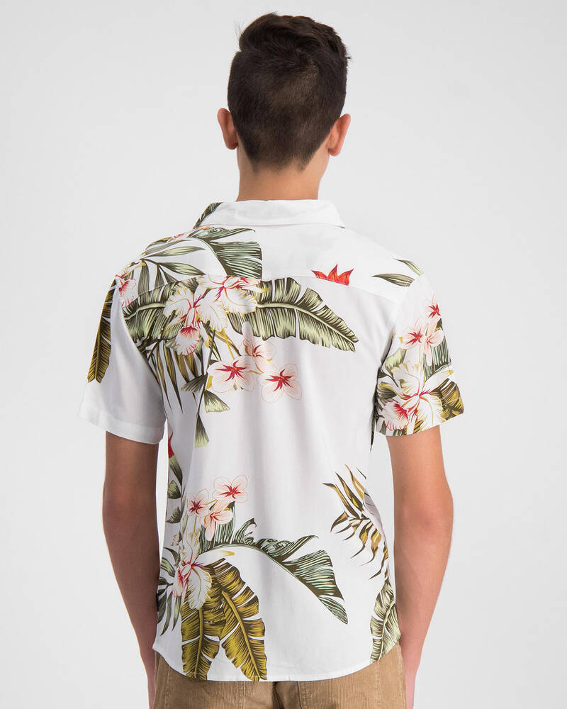 Skylark Boys Shadows Short Sleeve Shirt for Mens