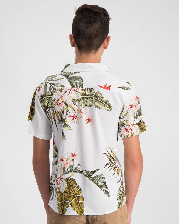 Skylark Boys Shadows Short Sleeve Shirt for Mens