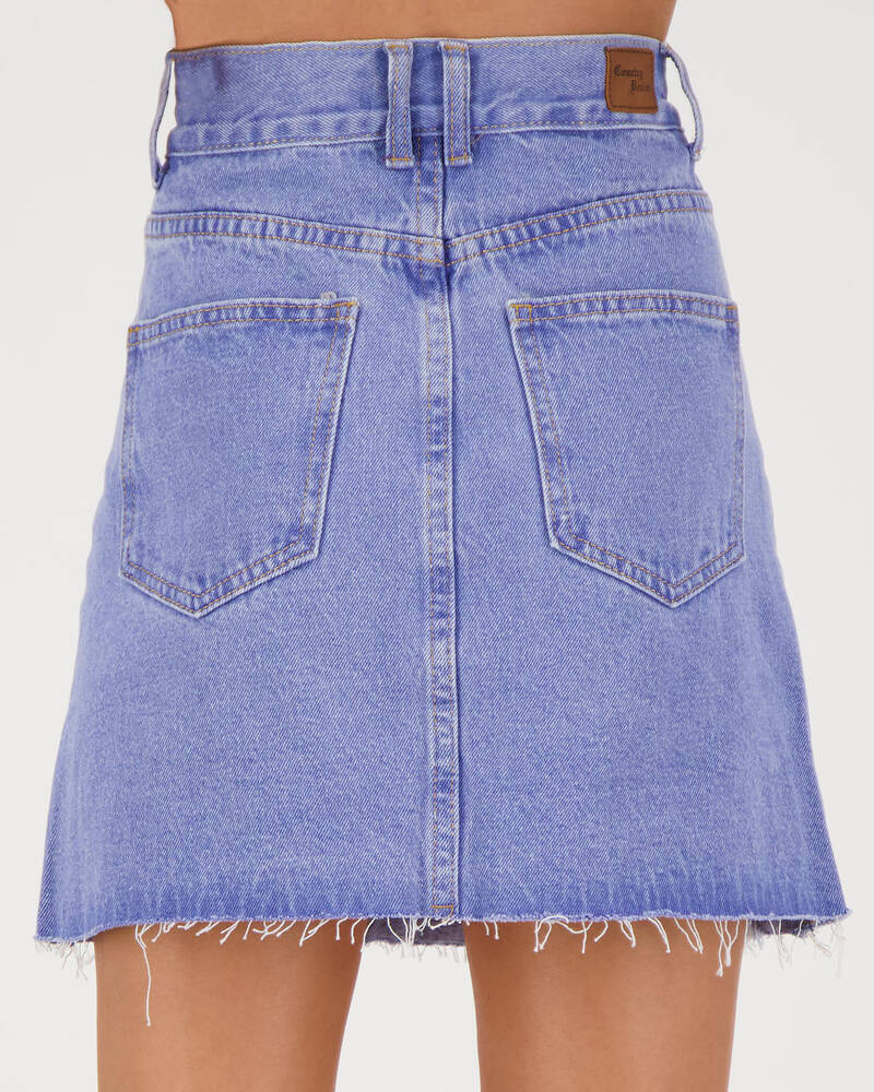 Country Denim Payton Skirt for Womens