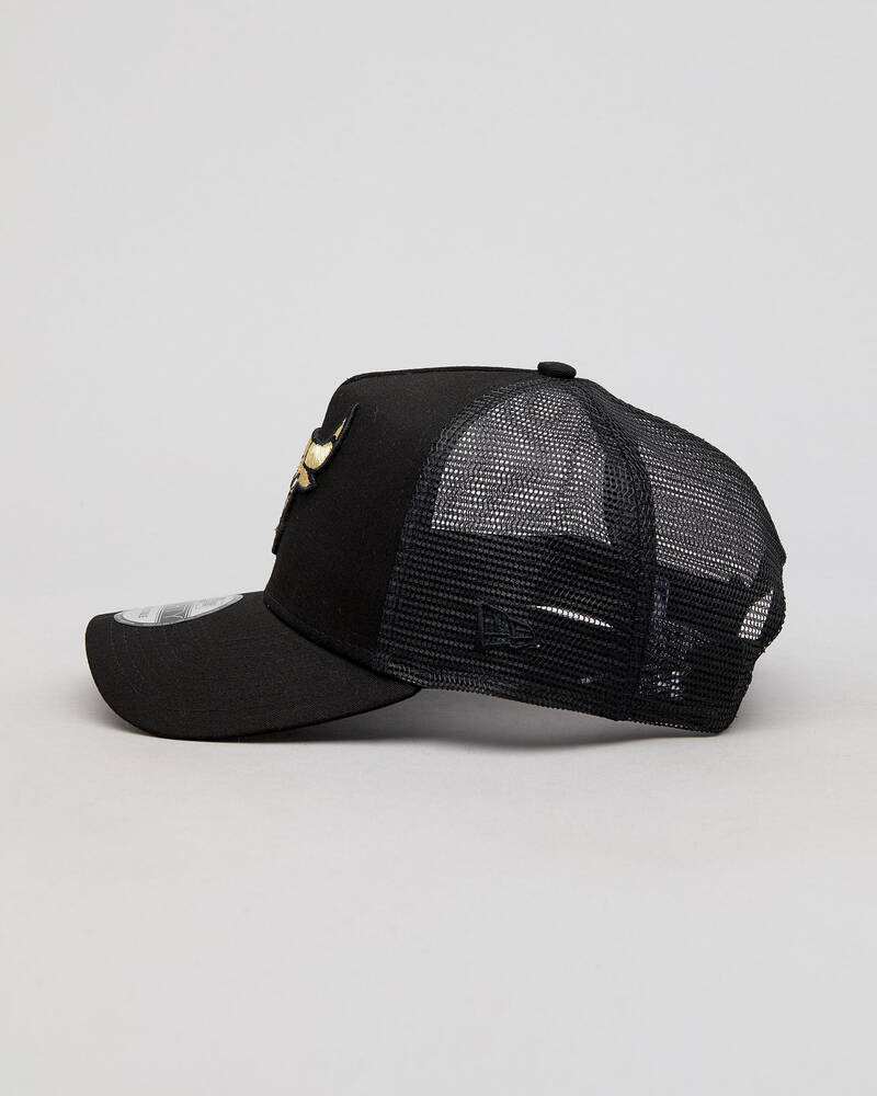 New Era 940 Gold Bulls Trucker for Mens