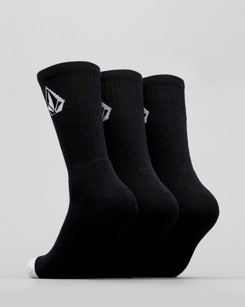 Volcom Full Stone Sock 3pk for Mens