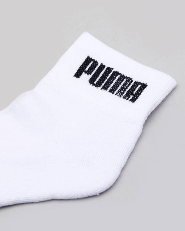 Puma Womens Quarter Crew Sock Pack for Womens
