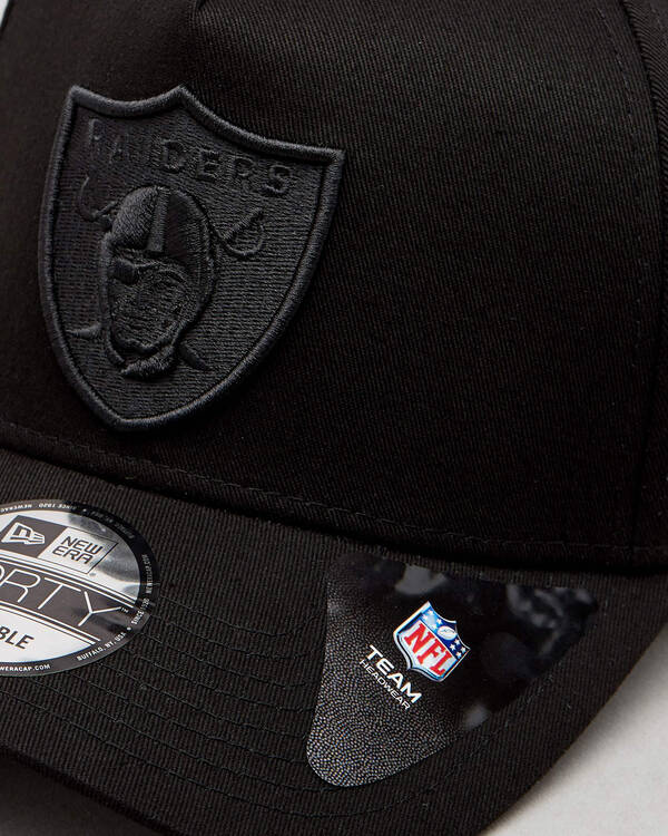 New Era Raiders 9Forty A-Frame Snapback Cap for Mens