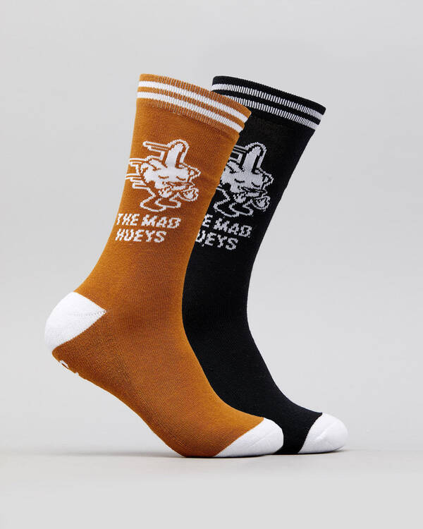 The Mad Hueys Triple Fkr Socks 2 Pack for Mens