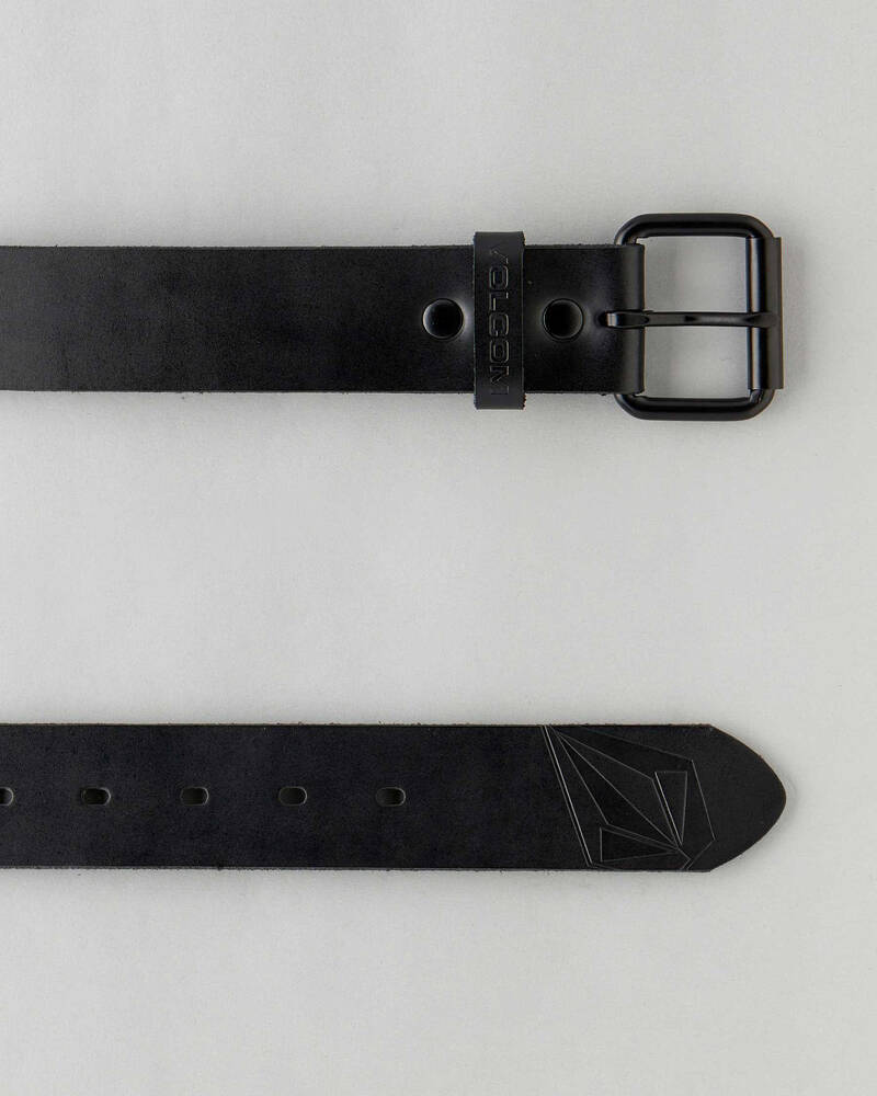Volcom Straight Leather Belt for Mens