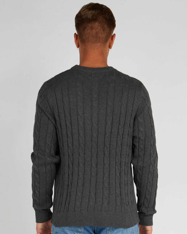 Rhythm Fisherman Knit Sweatshirt for Mens