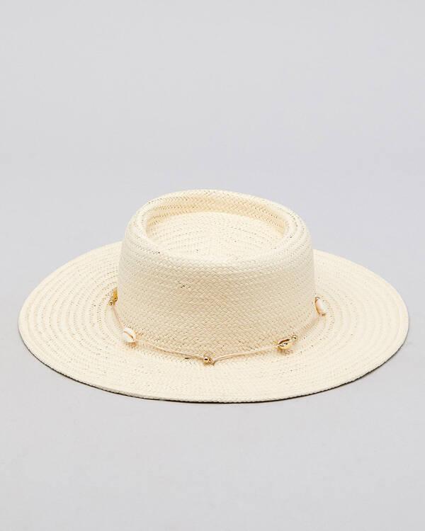 Mooloola Phoebe Boater Hat for Womens