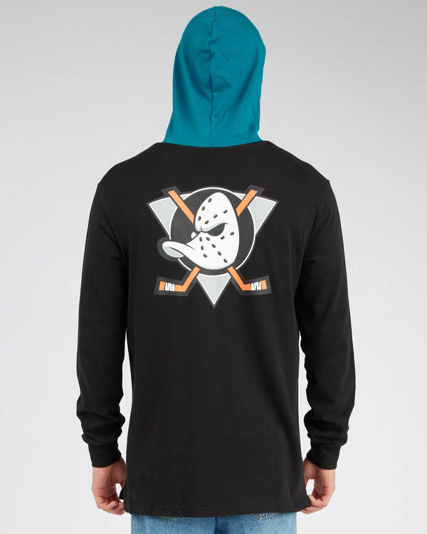 Majestic Upper Hooded Long Sleeve T-shirt for Mens