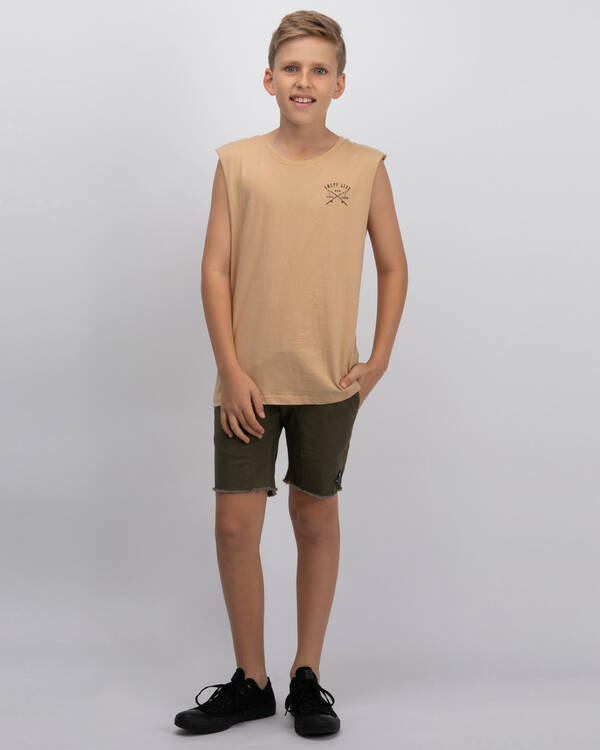 Salty Life Boys' Hooked Muscle for Mens