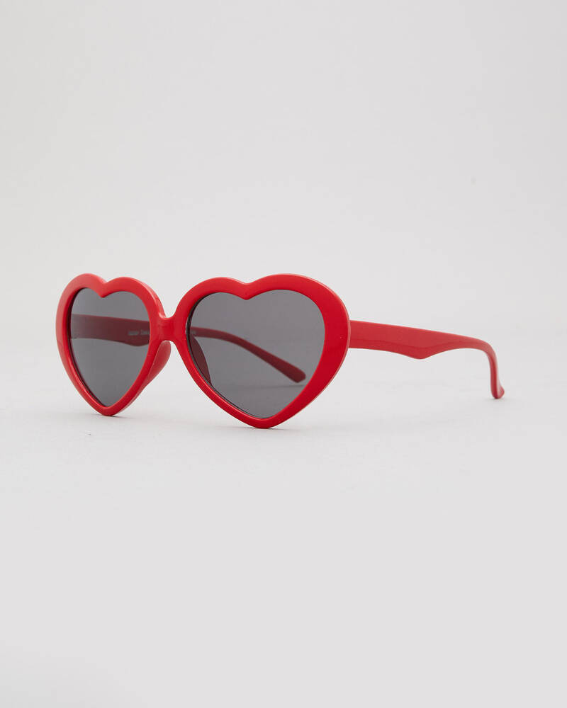 Indie Eyewear Girls' Heart Sunglasses for Womens