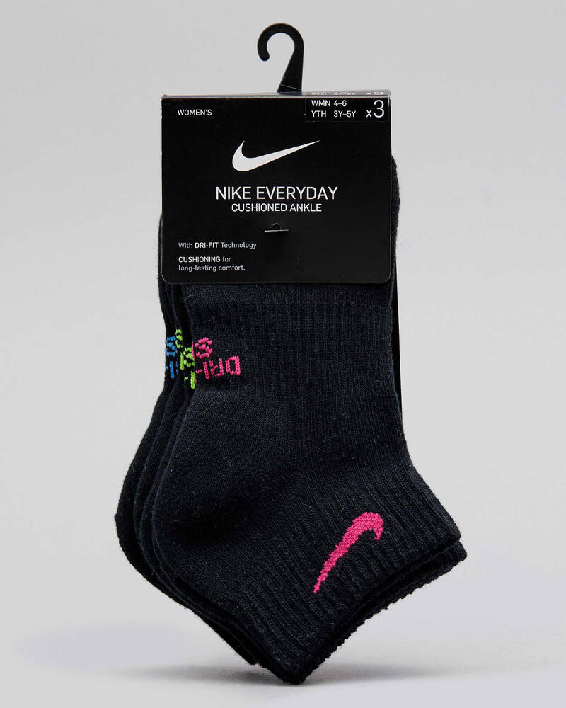 Nike Womens Everyday Cushion Sock Pack for Womens