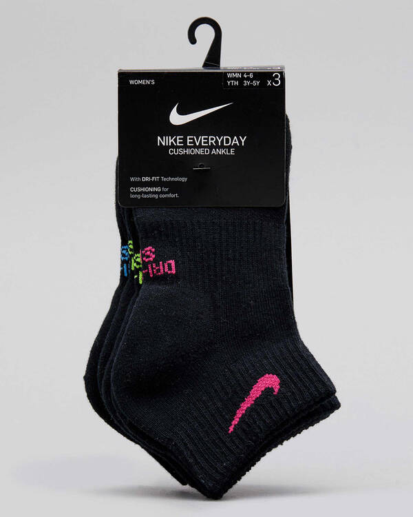 Nike Womens Everyday Cushion Sock Pack for Womens