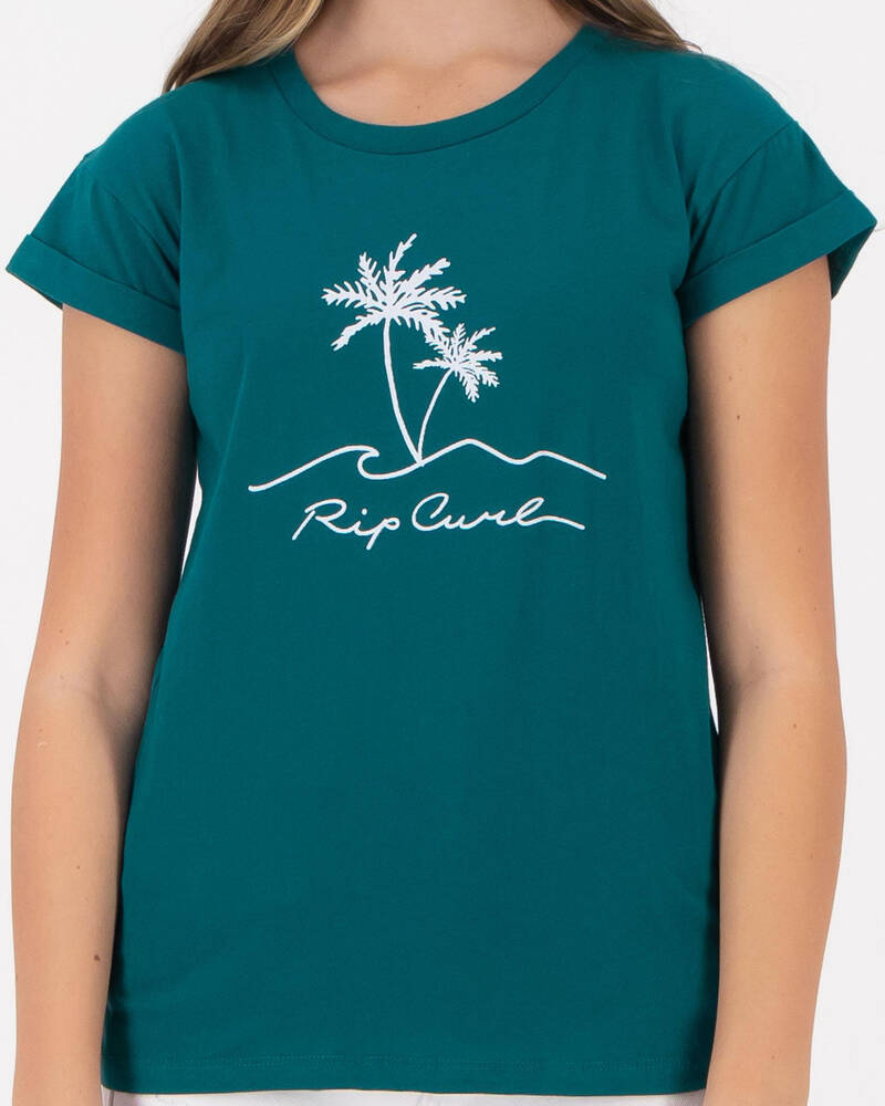 Rip Curl Girls' Sway Palm T-Shirt for Womens