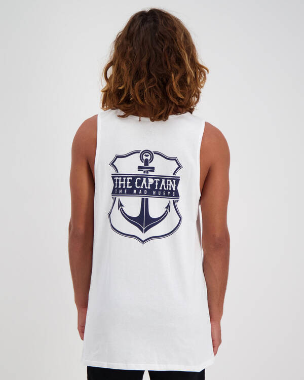 The Mad Hueys Captain Singlet for Mens