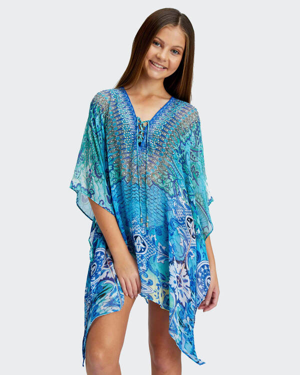 Kaiami Girls Hermez Kaftan Beach Cover for Womens