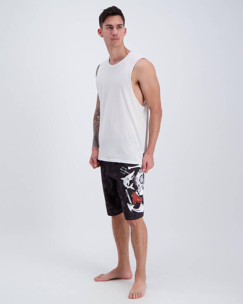 Salty Life Scuba Board Shorts for Mens