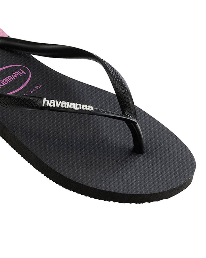 Havaianas Slim Stripes Thongs for Womens