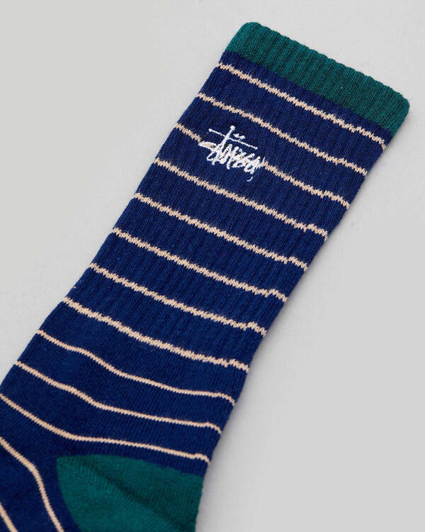 Stussy Graffiti Stripe Sock Pack for Mens
