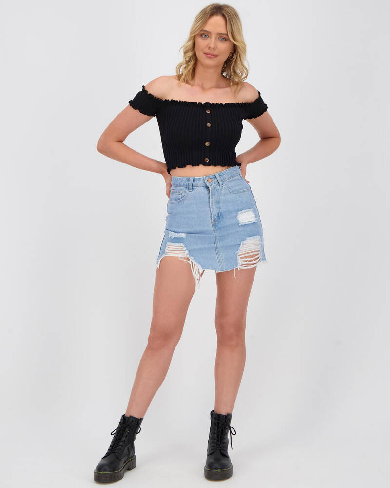 Mooloola Ishbel Knit Top for Womens