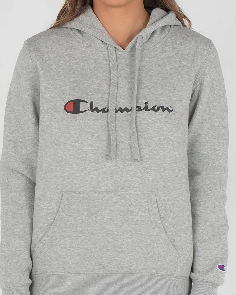 Champion Logo Hoodie for Womens