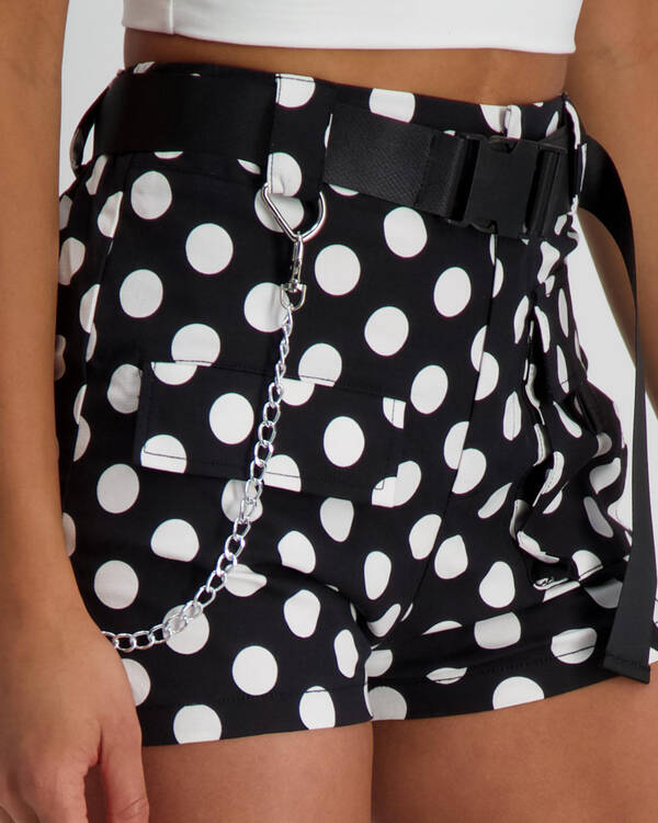 Ava And Ever Polka Dot Shorts for Womens