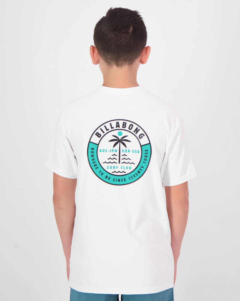 Billabong Sea Shore SS Rash Vest for Mens