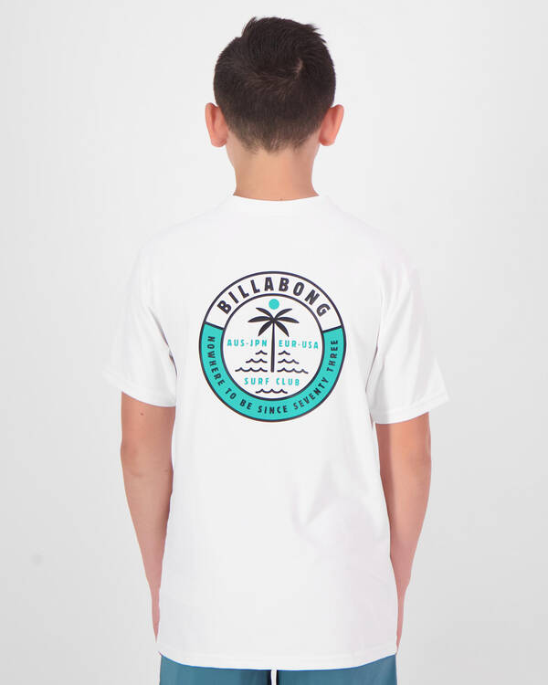 Billabong Sea Shore SS Rash Vest for Mens