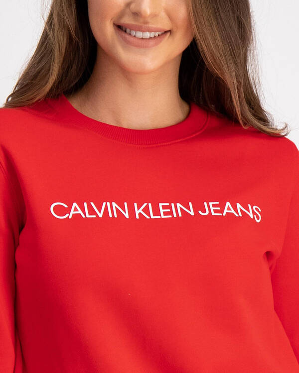 Calvin Klein Jeans Institutional Regular Sweatshirt for Womens