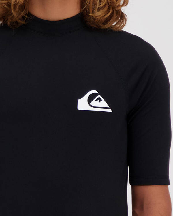 Quiksilver Heater SS Rash Vest for Mens