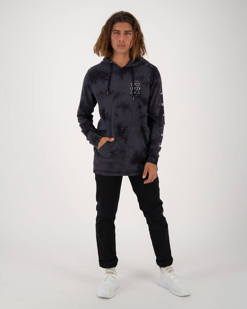 Lucid LCD Long Sleeve Hooded T-Shirt for Mens