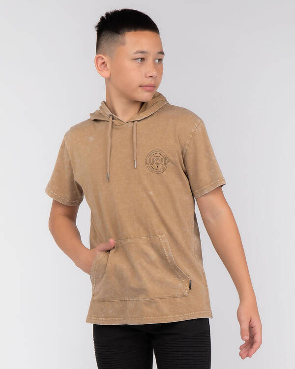 Lucid Boys Glow Hooded T-Shirt for Mens