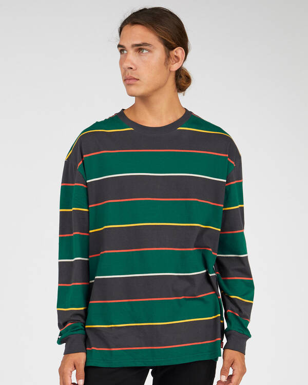 Globe Moonshine Relaxed Long Sleeve T-Shirt for Mens