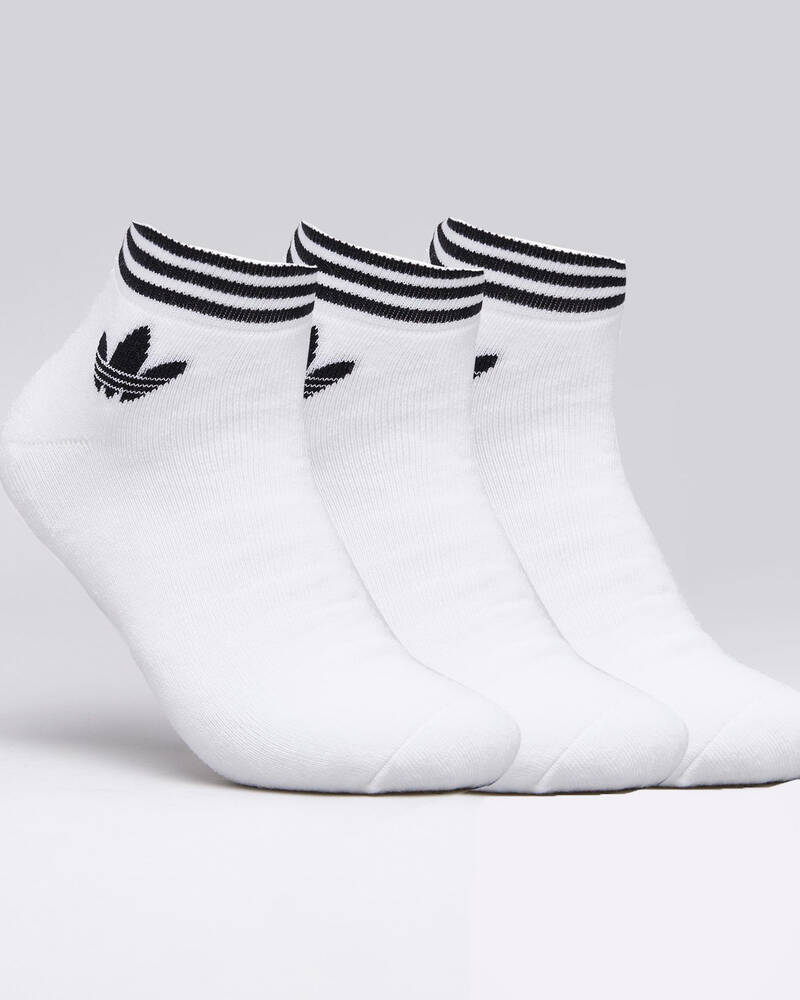 Adidas Womens Trefoil Ankle Sock Pack for Womens