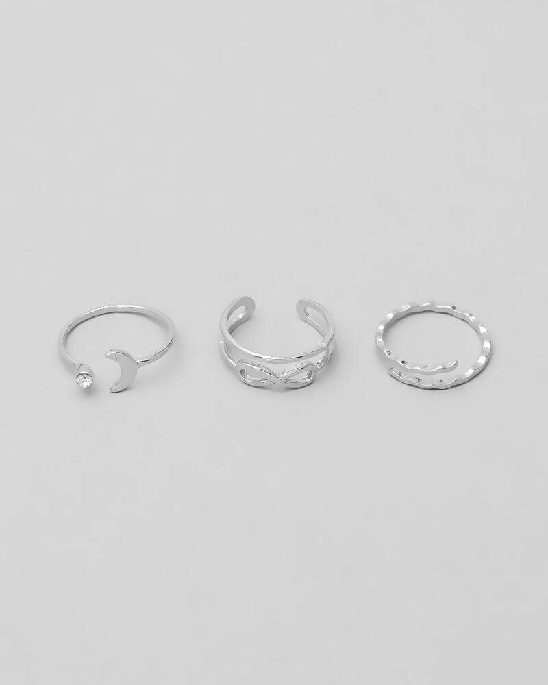 Karyn In LA Eternal Toe Ring Pack for Womens