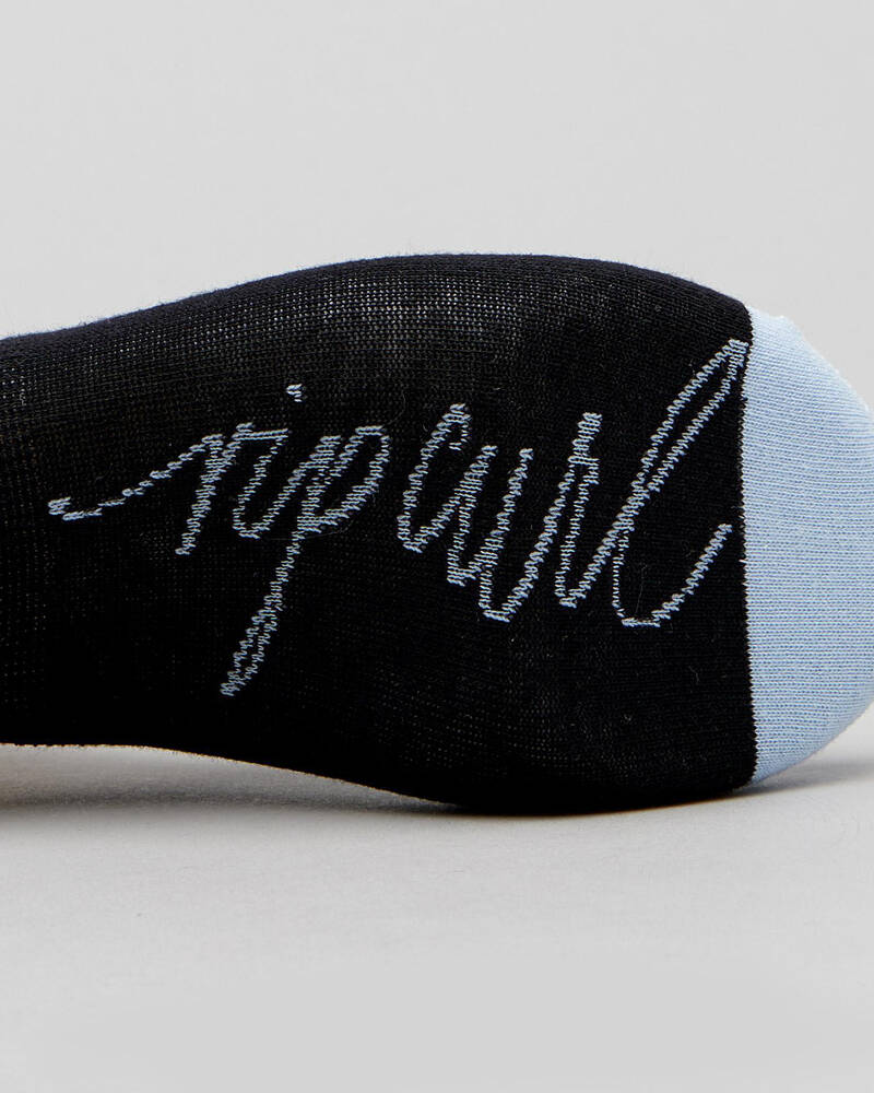 Rip Curl Womens Plains Invisible Sock Pack for Womens