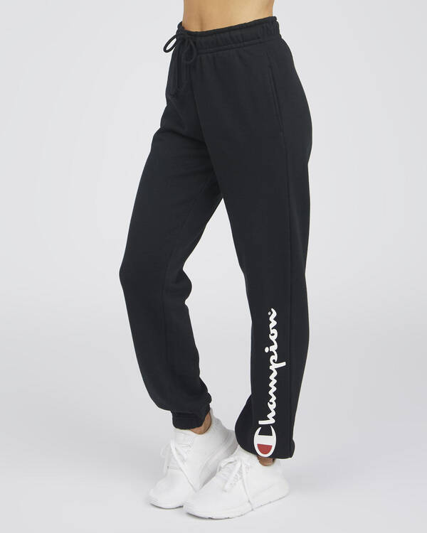 Champion Logo Track Pants for Womens