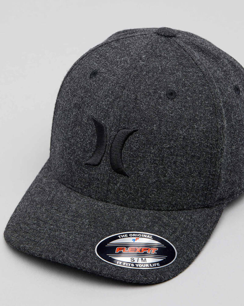 Hurley Black Textures Cap for Mens