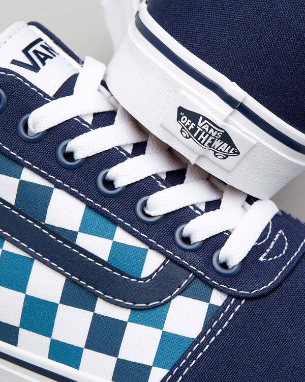 Vans Ward Checkerboard Shoes for Mens