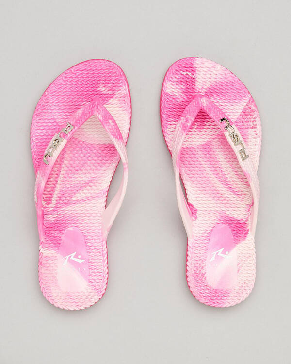 Rusty Girls' Splat Flippin' Thongs for Womens