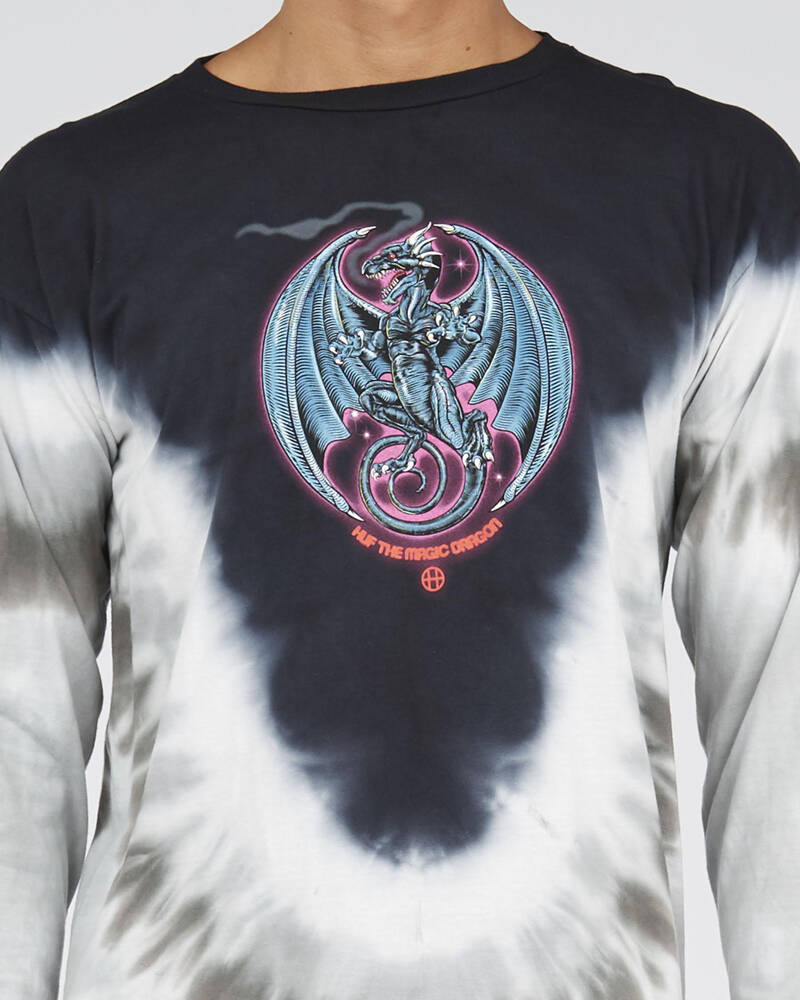 Huf The Magic Dragon Long Sleeve T-Shirt for Mens