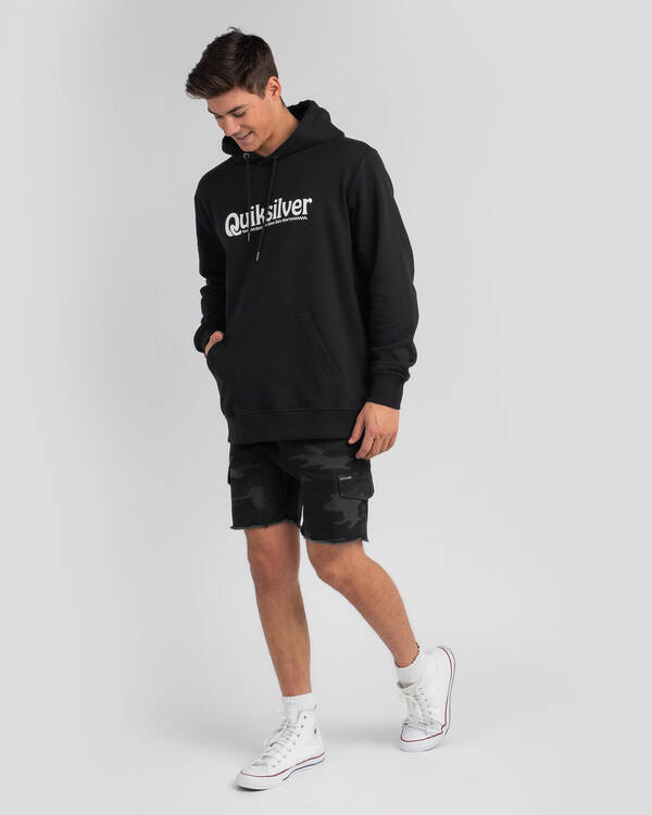 Quiksilver Word Promo Hoodie for Mens